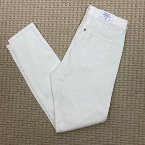 H&M White High Waist Skinny Ankle Jeans Size 29